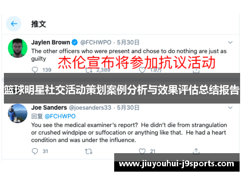 篮球明星社交活动策划案例分析与效果评估总结报告 篮球明星社交活动策划案例分析与效果评估总结报告